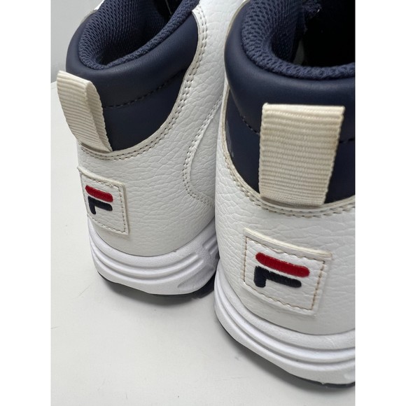 Fila Size 6 Youth Unknown Territory High Top Sneaker Boot White - Picture 13 of 13